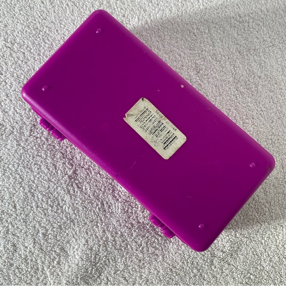 Vintage 90s Caboodles Small Pink Hard Plastic Makeup Kit Organizer Y2K - Picture 8 of 12